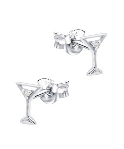 Party Champion Silver Stud Earring STS-6951